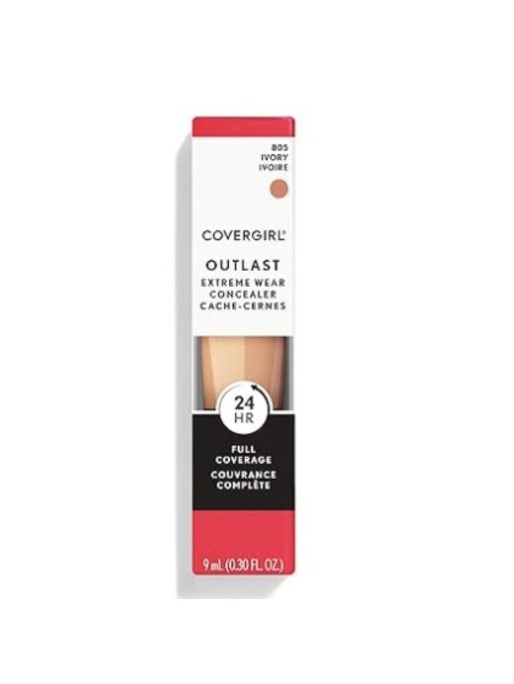 COVERGIRL OUTLAST EXTREME WEAR CONCEALER  - 805, IVORY